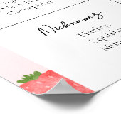 Poster du jalon de fraise | Berry First (Coin)