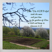 Poster du jardin (Devant)