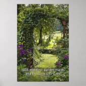 Poster du jardin (Devant)