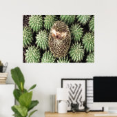 Poster du jardin de Cactus (Bureau à domicile)