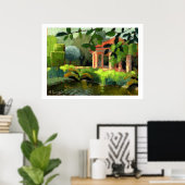 Poster du jardin de Pan (Bureau à domicile)