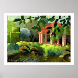 Poster du jardin de Pan