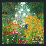 Poster du jardin des fleurs Gustav Klimt<br><div class="desc">Poster du Jardin aux Fleurs Gustav Klimt. Peinture à l'huile sur toile de 1907. Achevé durant sa phase d’or, Flower Garden est l’un des tableaux paysagers les plus célèbres de Klimt. Les couleurs d'été éclatent dans cette oeuvre avec un beau mélange de fleurs orange, rouge, violet, bleu, rose et blanc....</div>