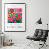 Poster du Jardin Rose Flower