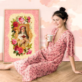 Poster du Jardin Saint Rose en rose