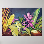 Poster du jardin tropical (Devant)
