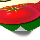 Poster du jardinier de tomates cultivé (Coin)