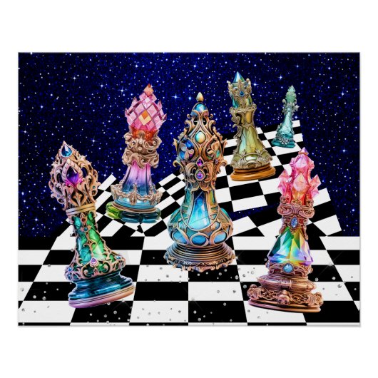 Poster du jeu d'échecs (Devant)