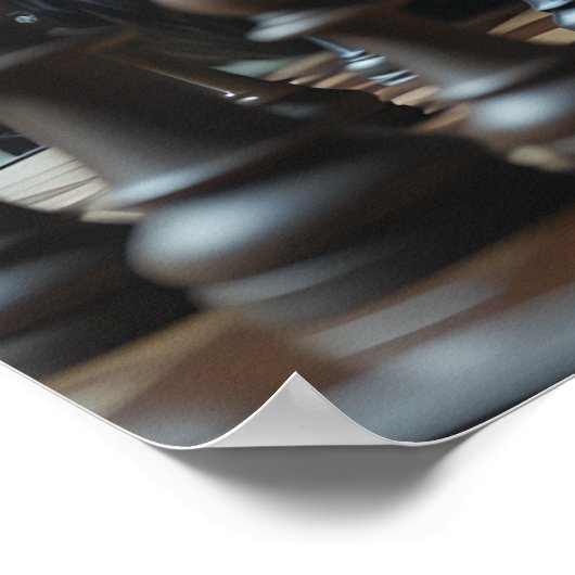 Poster du jeu d'échecs Chimp (Coin)