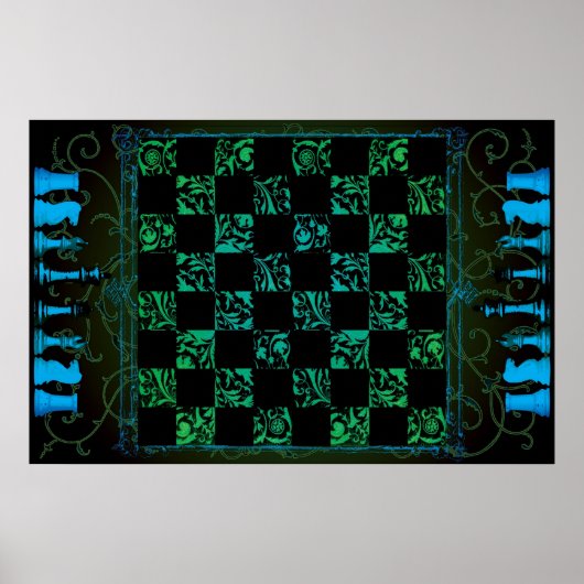 Poster du jeu d'échecs I (Devant)