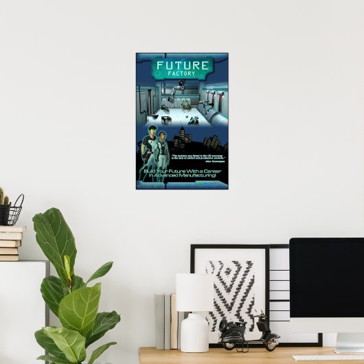 Poster du jeu Future Factory (Bureau à domicile)