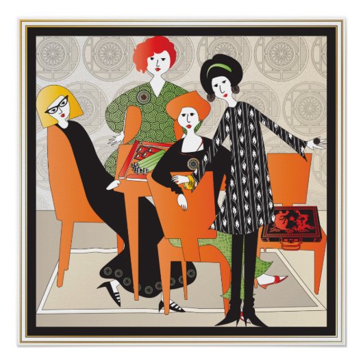 Poster du jeu Mah Jongg (Devant)