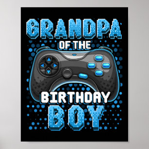 Poster Du Jeu Vidéo Correspondant Garçon Anniversaire Ann
