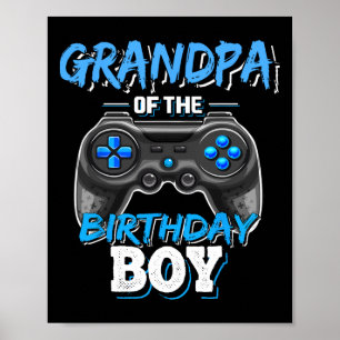 Poster Du Jeu Vidéo Correspondant Garçon Anniversaire Ann