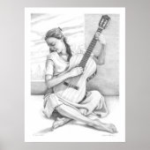Poster du jeune guitariste (Devant)