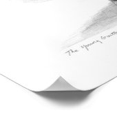 Poster du jeune guitariste (Coin)