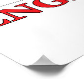 Poster du joueur de cricket anglais (Coin)