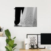 Poster du jour du mariage (Bureau à domicile)