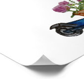 Poster du Jour heureux, Dessin d'aquarelle (Coin)