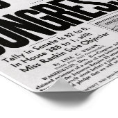 Poster du journal 2ème guerre mondiale (Coin)