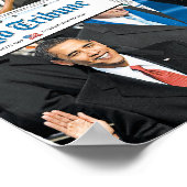 Poster du journal d'investiture d'Obama (Coin)