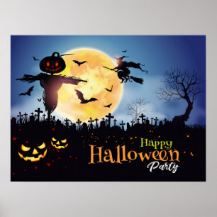 Poster du Joyeux parti Halloween