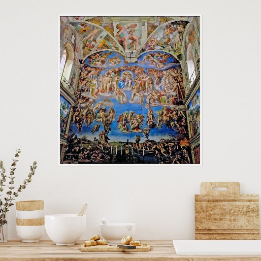 Poster du jugement dernier (Cuisine)