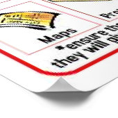 Poster du kit de survie Zombie (Coin)