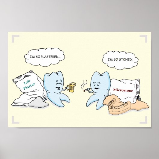 Poster du laboratoire dentaire (Devant)