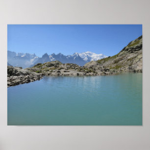 Poster du Lac Blanc Alpes Françaises