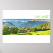 Poster du lac d'Annecy (Devant)