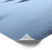 Poster du lac gelé avec des rochers (Coin)
