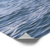 Poster du lac Genève Suisse (Coin)