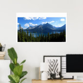 Poster du lac Kananaskis supérieur (Bureau à domicile)