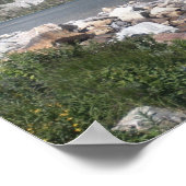 Poster du lac Marie Mountain (Coin)