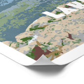 Poster du lac Placid (Coin)