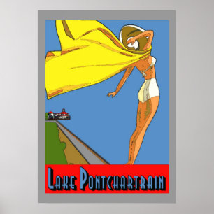 Poster du lac Pontchartrain