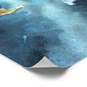 Poster du lac Yellowstone en hiver (Coin)