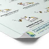 Poster du langage corporel de la peur chez les chi (Coin)