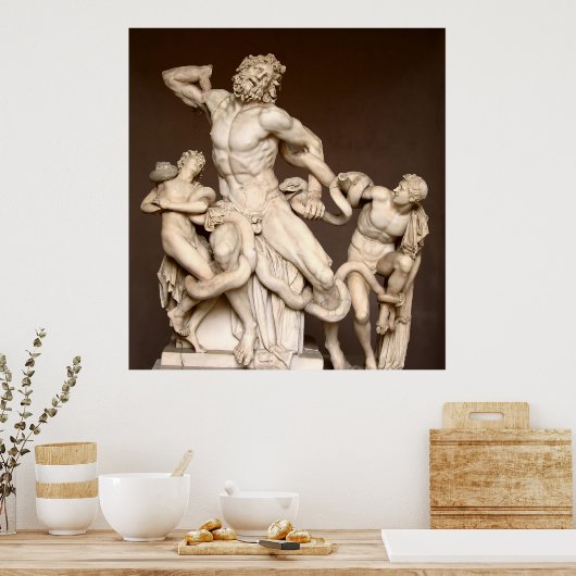 Poster du Laocoon et des fils (Cuisine)
