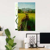 Poster du Laos (Bureau à domicile)