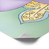 Poster du lapin de la forêt verte (Coin)