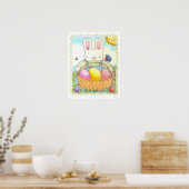 Poster du lapin de Pâques (Cuisine)