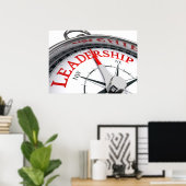 Poster du leadership (Bureau à domicile)