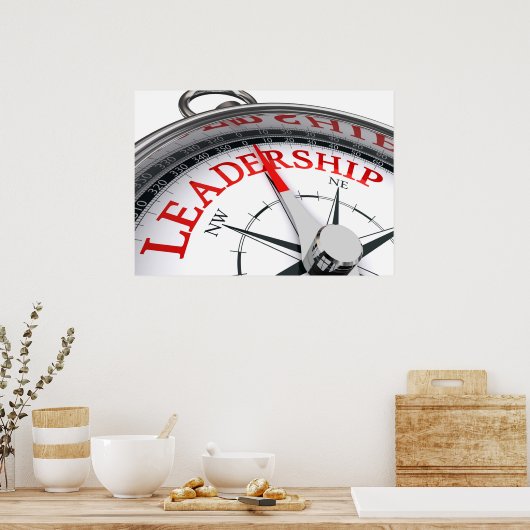 Poster du leadership (Cuisine)