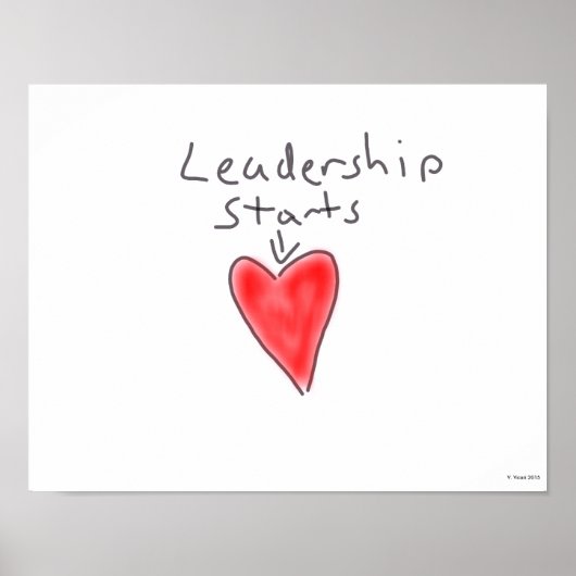 Poster du leadership (Devant)