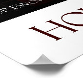 Poster du leadership du serviteur (Coin)