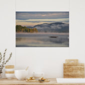 Poster du lever du soleil sur Blue Mountain Lake (Cuisine)