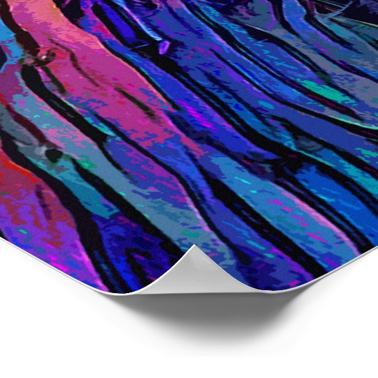 Poster du lion arc-en-ciel (Coin)