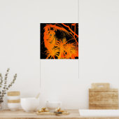 Poster du lion de feu (Cuisine)